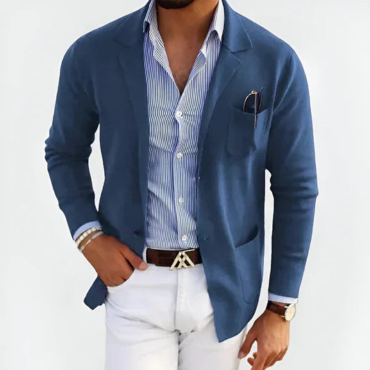 Benjamin - Cardigan sofisticato con chiusura a portafoglio