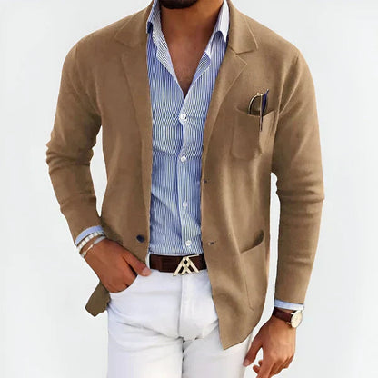 Benjamin - Cardigan sofisticato con chiusura a portafoglio