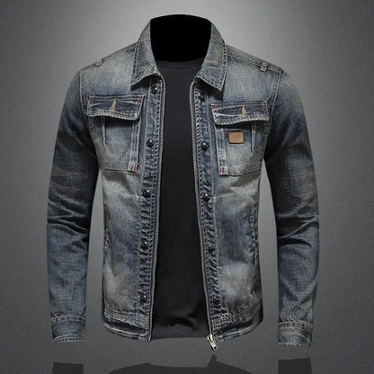 Carl - Giacca in jeans retrò